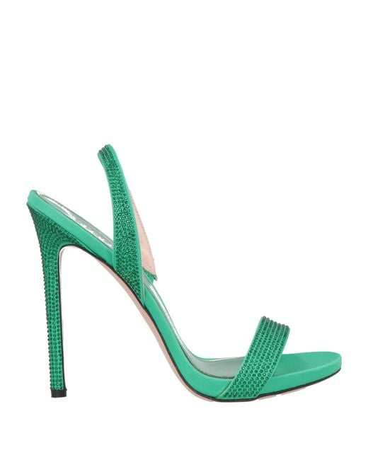 Gedebe Green Sandals
