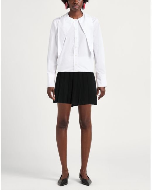 Max Mara Black Mini Skirt Viscose, Polyester