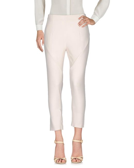 Boutique Moschino Natural Pants Triacetate, Polyester