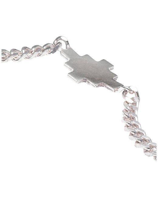 Marcelo Burlon White Bracelet for men