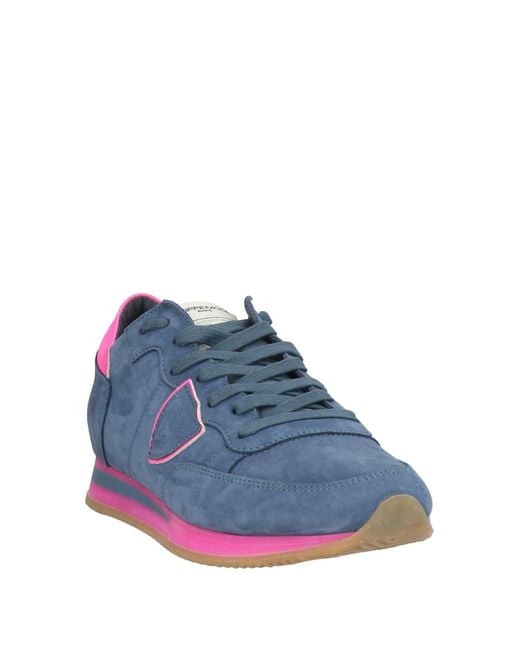 Philippe Model Blue Sneakers