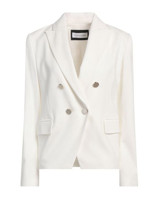 Caractere White Blazer