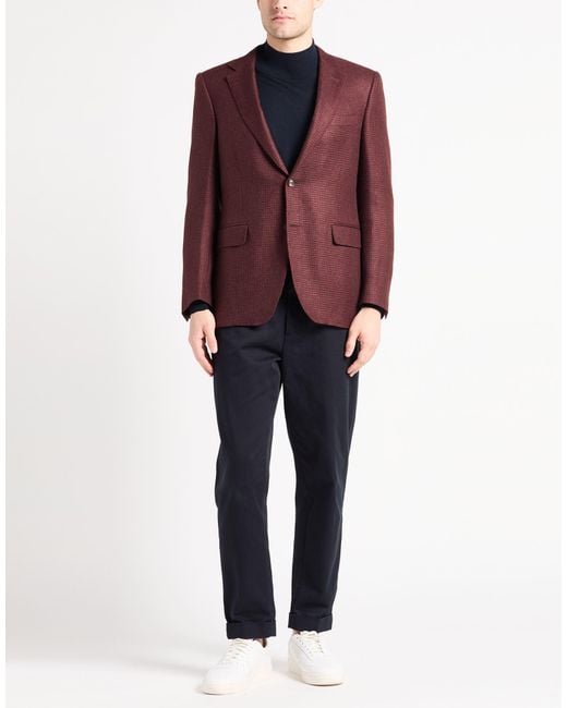 Canali Purple Blazer for men