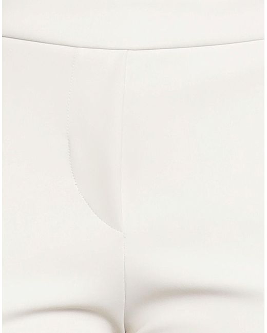 La Petite Robe Di Chiara Boni White Pants Polyamide, Elastane