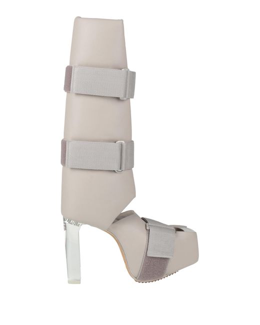 Rick Owens White Boot