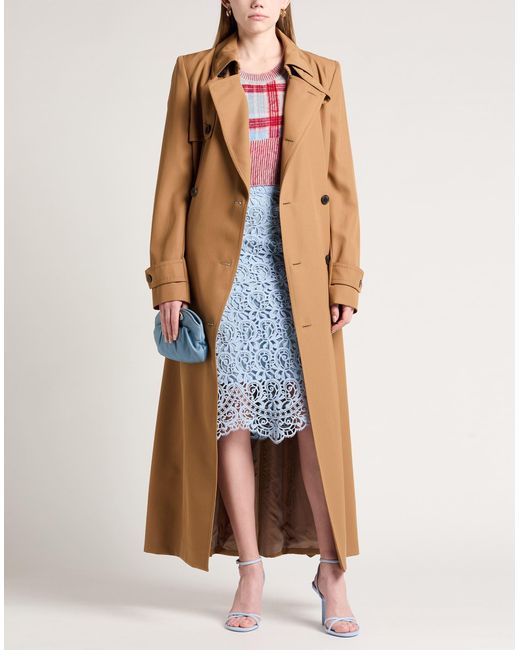 Jupe midi Burberry en coloris Blue