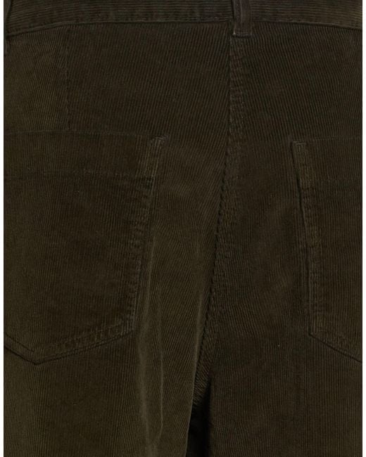Aspesi Green Dark Pants Cotton, Elastane