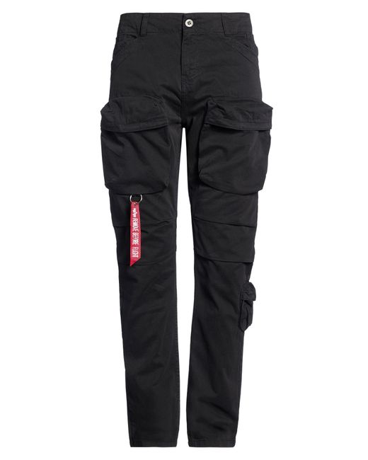 Alpha Industries Black Trouser for men