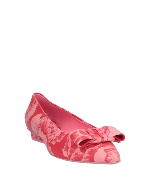 Ballerine di Ferragamo in Pink