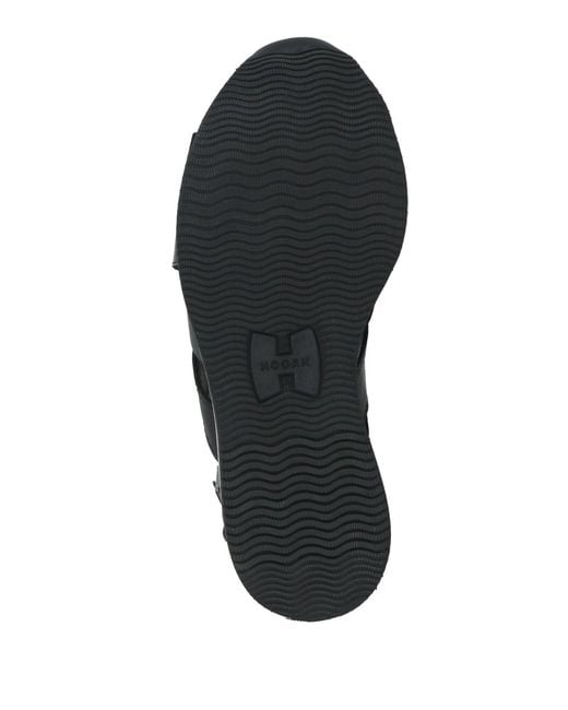 Hogan Black Sandals Leather
