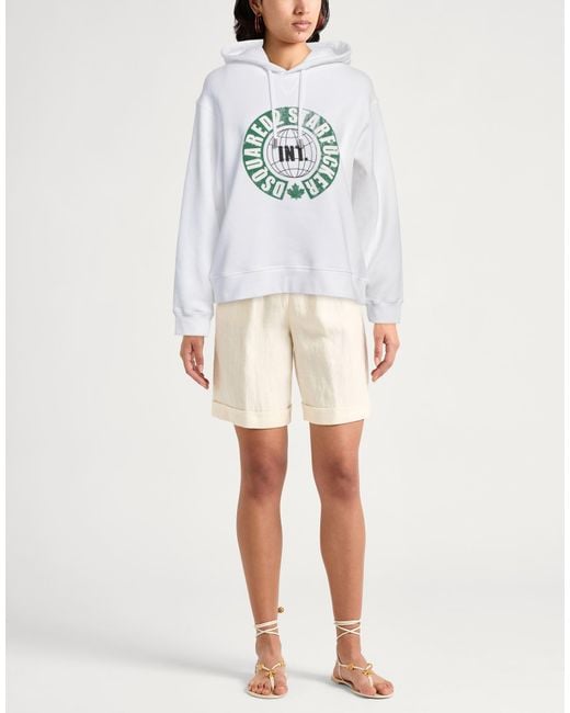 DSquared² White Sweatshirt