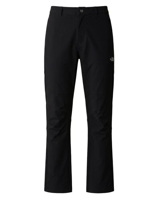The North Face Black Pants Polyester, Elastane for men