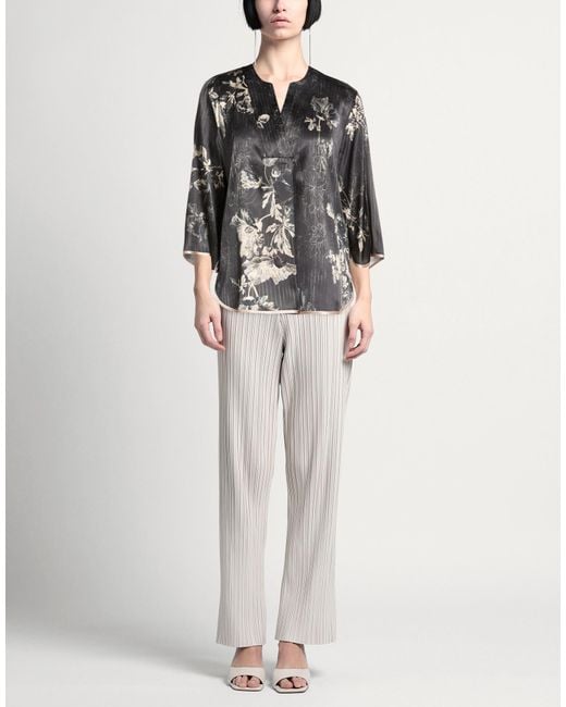 Shirtaporter Black Top Silk, Elastane