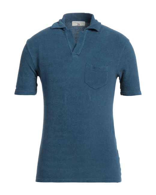 Polo di FILIPPO DE LAURENTIIS in Blue da Uomo