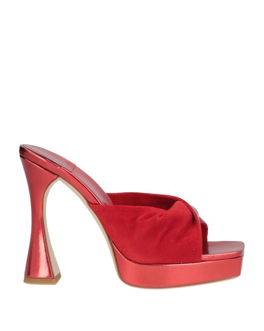 Jeffrey Campbell Red Sandals