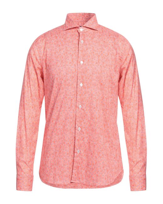 Camicia di Fedeli in Pink da Uomo