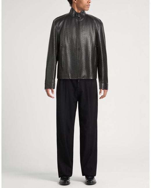 Emporio Armani Gray Jacket for men