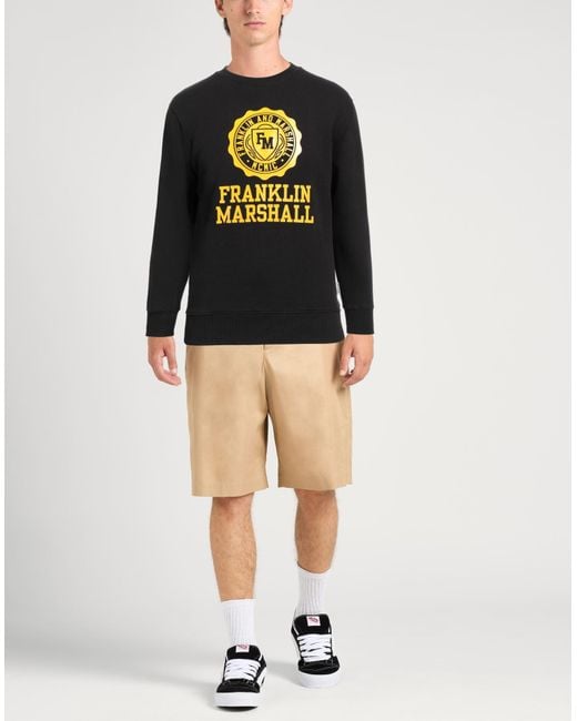 Franklin & Marshall Black Sweatshirt for men
