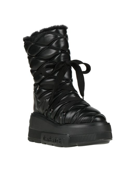 Casadei Black Ankle Boots