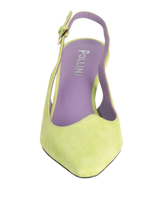 Pollini Yellow Pumps