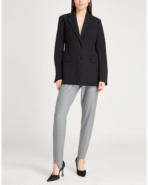 Proenza Schouler Black Blazer Virgin Wool, Nylon, Elastane