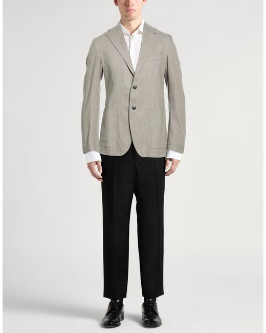 Tagliatore Gray Blazers for men