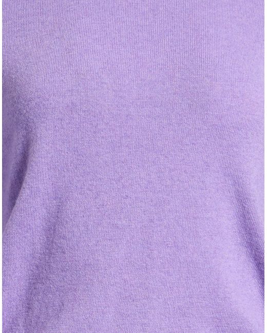GAUDI Purple Turtleneck Polyamide, Viscose, Wool, Cashmere