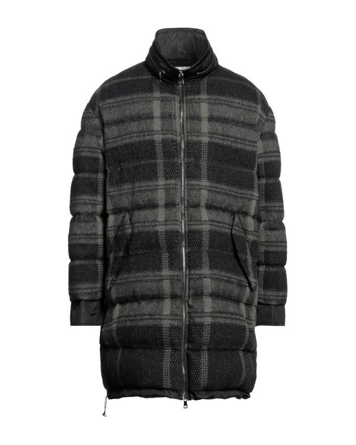 Aion Black Puffer Polyamide, Virgin Wool, Mohair Wool, Nylon for men