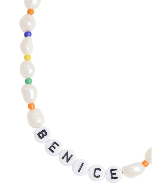 Sporty & Rich White Necklace