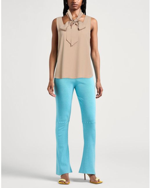 Moschino Natural Couture Sand Top Acetate, Viscose