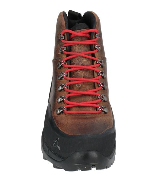 Roa Brown Ankle Boots Leather for men