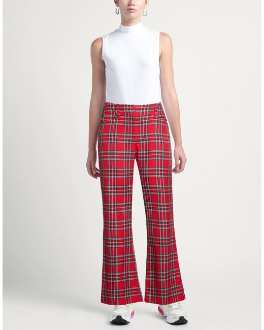 Stockholm Surfboard Club Red Pants Polyester, Viscose