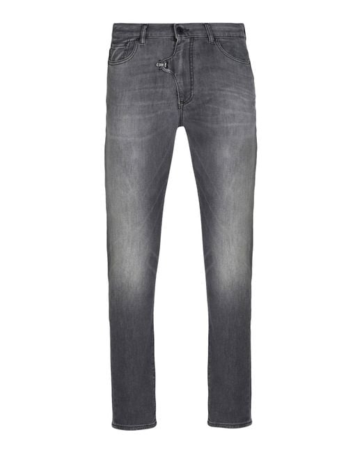 Armani Jeans Gray Denim Pants for men