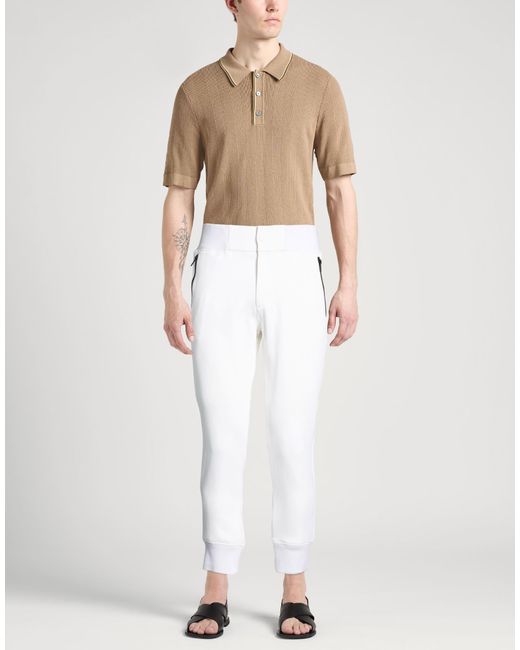 Versace Jeans Couture White Trouser for men