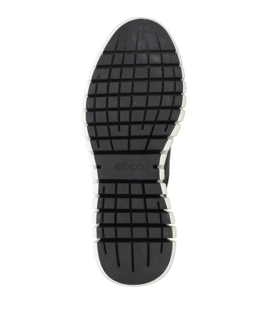 Ecco Black Sneakers Leather for men