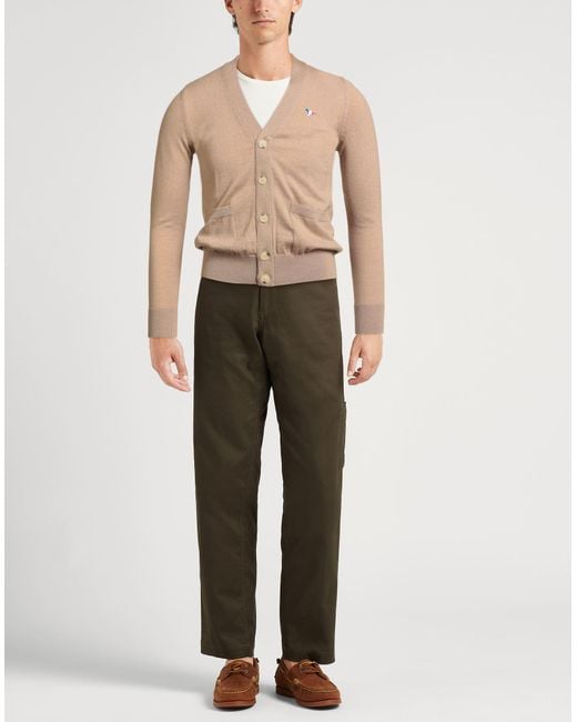 Maison Kitsuné Natural Cardigan for men