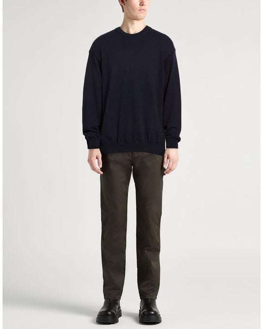 Roberto Collina Blue Midnight Sweater Cotton for men