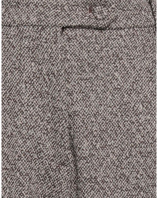 EMMA & GAIA Gray Pants Cotton, Polyester, Polyamide, Elastane