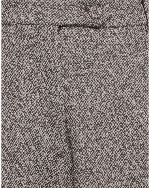 EMMA & GAIA Gray Pants Cotton, Polyester, Polyamide, Elastane