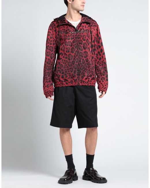 Dolce & Gabbana Red Jacket for men