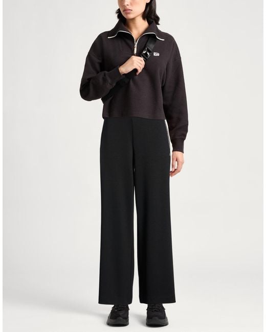 EA7 Black Pants Viscose, Polyester, Elastane