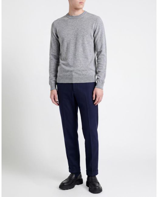 Alpha Studio Gray Sweaters for men