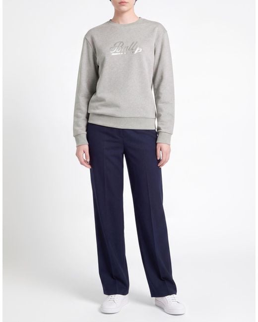 Bally Gray Sweatshirt Cotton, Nylon
