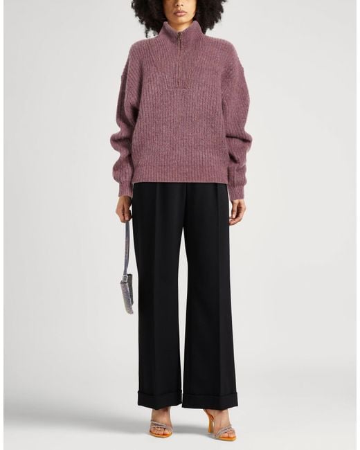 Isabel Marant Purple Turtleneck