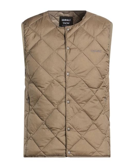 TAION x GRAMICCI Brown Gilet for men