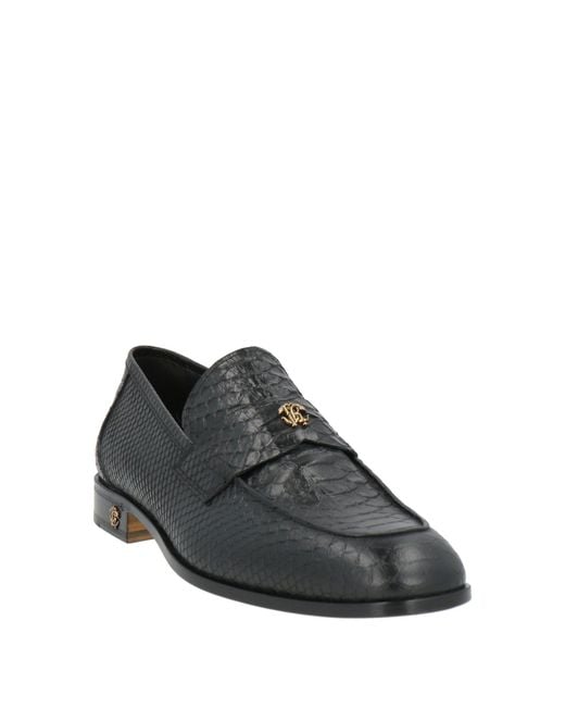 Roberto Cavalli Gray Loafer for men