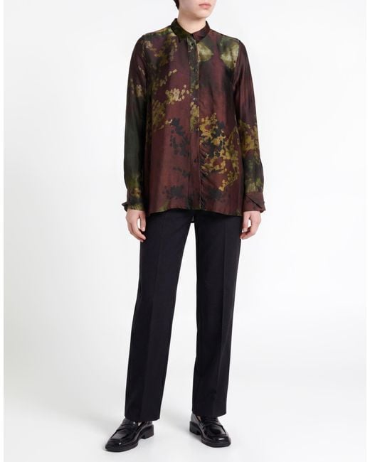Masnada Brown Shirt Viscose