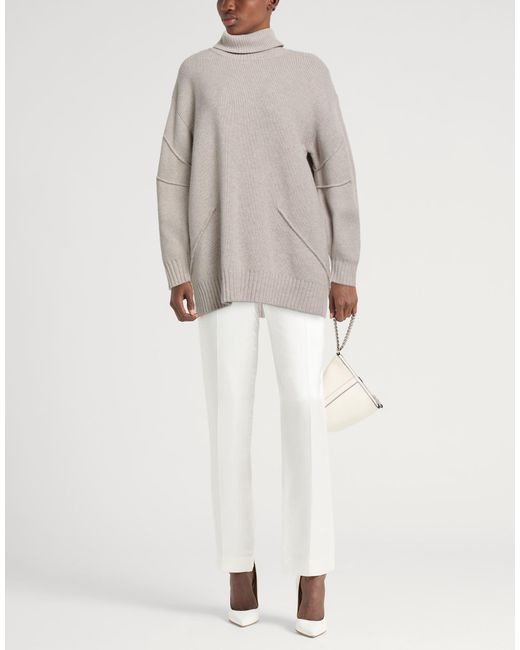 Helmut Lang Gray Turtlenecks