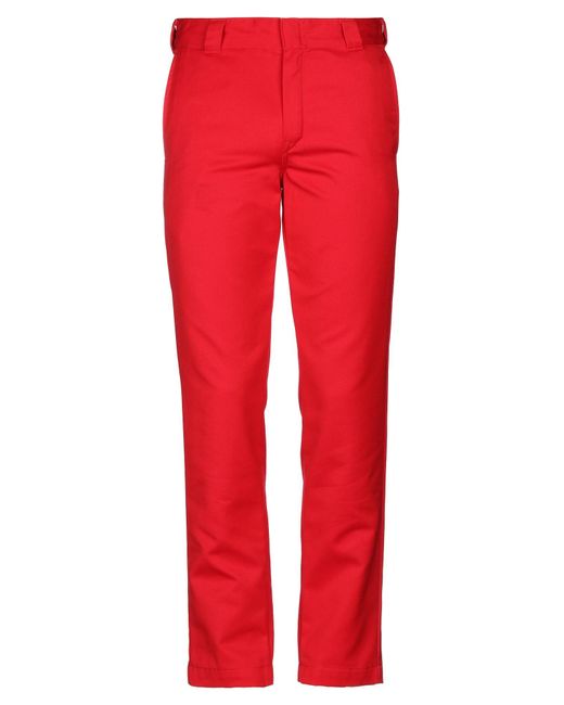 Carhartt Red Casual Pants for men