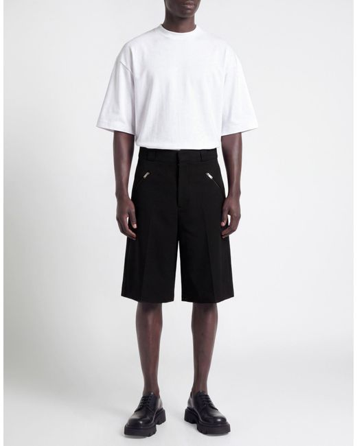 McQueen Black Shorts & Bermuda Shorts for men